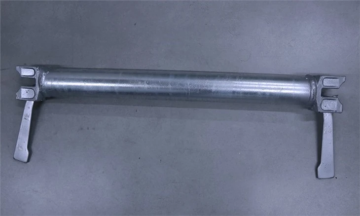 Ringlock scaffolding ledger